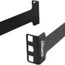 Tecmojo Server Rack Depth Extender - 1U - 6inch Depth - TAA Compliant - Recessed Rack Adapter - Rack Mount Adapter Kit - Network Rack Extender