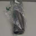 ACCUMTEK Ultra Thin Bath Mat, Upgrade Backing Non Slip Thin Bath Mats Fit Under Door, Quick Dry Ultra Absorbent Bathroom Rugs, Machine Washable Bath Rugs for Bathroom, Charcoal Gray/Crackle/24 x17