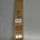 Hei!Dear Blackout Curtain Rod for Windows 48 to 84 inch (4-7Ft), Wrap Around Room Darkening Curtain Rods, 5/8" Samll Adjustable Modern Decorative Window rod,Gold (48-90"1 pack)