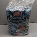 FJKJHKGJ 8x10 Area Rugs for Living Room, Washable Rug Floral Vintage Rugs for Bedroom Non Slip Low Pile Large Blue Boho Carpet Indoor Kitchen Dining Room Office Playroom Floor Mat