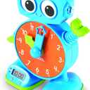 Learning Resources Tock The Learning Clock - Teaching Clocks for Kids, Teacher Classroom Must Haves, Montessori Activities, Math Manipulatives, Time Flash Cards, Gifts for Boys and Girls