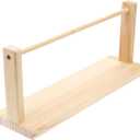 Gadpiparty Ribbon Holder, Ribbon Holder Organizer Rack, Spool Storage Tool for Sewing and Wrapping Paper Display