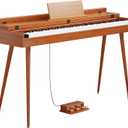 88 Key Digital Piano, Hammer-Action Full Desk Weighted Keyboard