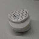 (12 Pack) 3897A Replacement Mop Pads Compatible with Bissell SpinWave SmartSteam Scrubbing Steam Mop 3897A 3712C 3712W, Spinning Scrubbing Mop Pads, Heavy Duty Scrubby Mopping Pad, Wave Pattern Pads