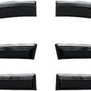 Shatterproof Out-Channel Window Deflectors for Toyota Sienna 2021-2026, Rain Guards Window Visors for Cars Vent Deflector Car Accessories for Sienna 21-26 6-PCS Chrome