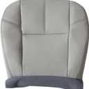 Priprilod Gray Front Driver or Passenger Side Bottom Seat Cover