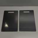 Farmlyn Creek Small Plastic Cutting Board - Bar Cutting Board for Charcuterie - Chopping Surface with Easy-Grip Handle - Compact Prep Mats for Kitchen Prep - Pack of 2, 7.7 x 11.6 in