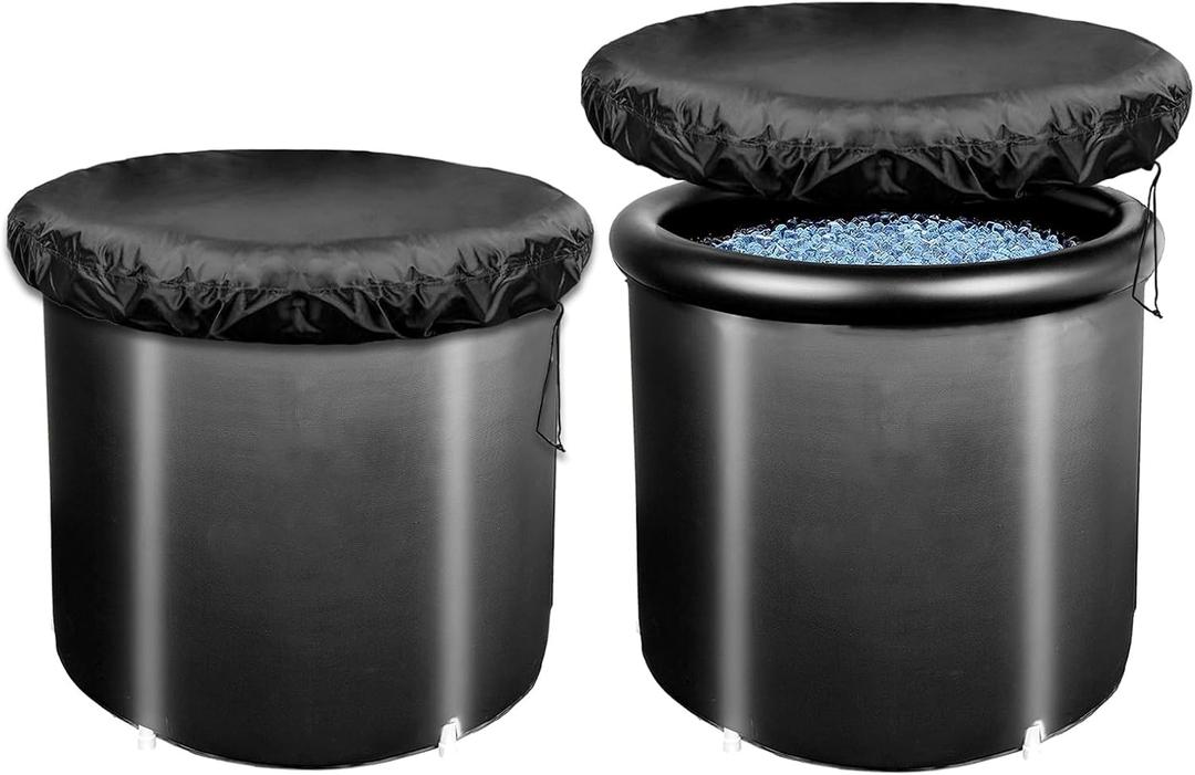 Ice Tub Cover, Ice Bath Tub Cover and Outdoor Cold Baths, Keeping the Ice Bath Tub Clean for Cover Only, 32" L x 32" W x 12" H