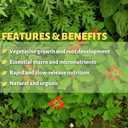 GreenGro Pride Lands Veg Premium Organic Dry Top Dress Fertilizer for The Vegetative Cycle, Bigger Buds and Healthier Plants with Our Complete Veg Food, Easy to Use and All Natural, 5 lb (EXP 06/14/28)