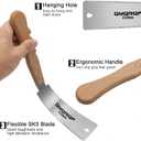 3 x Mini Hand Saw, 6 Inch Japanese Pull Saw with Double Edges 15/17 TPI Flush Cut Saw for Woodworking DIY Projects (style A)