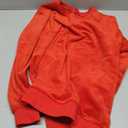 Smile Fish Womens Crewneck Long Raglan Sleeve Sweatshirt Relaxed Fit Pullover Tops (Medium, Red)