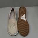 Clarks Women's Breeze Emily Loafers (11 Wide, Light Taupe Synthetic)