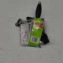 Scotch-Brite Lint Brush, Lint Remover for Pet Hair, Cat Fur, Dog Fur and Fluff, Great for bedding, Sofas, & Clothing, Reusable, Double-sided Head, No adhesive, 1 Pack +  4" MINI RATCHETING BAR CLAMP, 2-PACK +  Coghlan's Tarp Clips - 1 Pack - Black