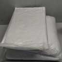 EDOW Throw Pillow Inserts, Set of 4 Lightweight Down Alternative Polyester Pillow, Couch Cushion, Sham Stuffer, Machine Washable. (White, 18x18)