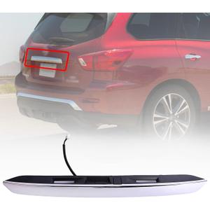 Rear Trunk Door Latch Handle Without Camera 90810-9PG0A 908109PG0A Compatible with Nissan Pathfinder 2013 2014 2015 2016 2017 2018 2019 Tailgate Liftgate Handle - Chrome