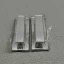 Weysat 2 Pcs Mirror Closet Door Pulls Handle Adhesive Self Stick Acrylic Drawer Handle Knob Large Clear Instant Stick on Knobs for Closet Cabinet Wardrobe Windows Dresser Sliding Door (5 x 2 Inch)