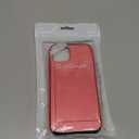 Nvollnoe for iPhone 13 Case with Card Holder Heavy Duty Protective Dual Layer Shockproof Hidden Card Slot Slim Wallet Case for iPhone 13 for Women&Men(Red)