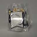 Halloween 1st Highchair Banner,Ghost Black White Birthday Decorations,Spooky One Decor,Black Themed Baby Birthday Party (Black White Ghost Highchair Banner)