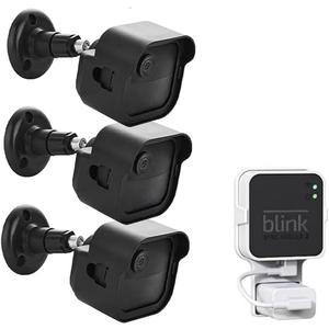 TANSHICT 3 Packs Blink Outdoor Camera Mount Compatible with Blink 4th and 3rd Gen Outdoor Camera, 360° Degree Adjustable Security Mounting Bracket,Camera Not Included