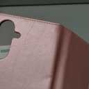 SUANPOT Compatible with Samsung Galaxy A36 Wallet case with RFID Blocking Credit Card Holder,Flip Book PU Leather Protective Cover Women Men for Samsung A36 Phone case Rose Gold
