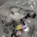 40 Pcs Plastic Candy Jars with Lids 8.5 oz Kitchen Wide Mouth Storage Containers Clear Snacks Jars Bulk for Coffee Cookie Buffet Party