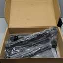 Projector Stand Tripod Adjustable, Laptop Height from 23.5 to 46.5 inches with Gooseneck Phone Holder, Floor for Office, Home, Stage, Studio, DJ Racks Holder Mount, 23.5inch-46.5inch (Black)