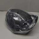 Bike Helmet, Helmets for Adults Men, Front and Back LED Lights Safe Certified MTB Road Bicycle Helmet with Adjustable Brim (M (55-58cm), Black)