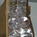 Lillian Tablesettings Premium Champagne Flutes 6 oz. Clear Hard Plastic 1-Piece Disposable Glasses - 16 Count