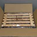 Magnetic Shelf for Fridge with Wood Lid: 2 Pack Fruit Potato and Onion Storage Bin - Magnetic Spice Rack for Refrigerator & Kitchen Counter - Pantry Organizers and Storage