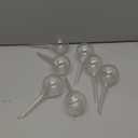 7 Pcs Clear Plant Watering Globes,Plastic Self Watering Bulbs Ball,Garden Water Device for Plant Indoor Outdoor(Small)