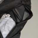 IFOYO Inflatable Car Seat Foot Rest for Kids, Portable Toddler Car Foot Rest with 2 Adjustable Straps, Carseat Accessories Suit for Kids Booster Cars Seat, Machine Washable Cover, Black