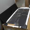 WLIVE 12 Drawer Dresser for Bedroom, Black Dresser TV Stand for 65, 70, 75 inch TV with Led Light & Charging Station, Wide Chest of Drawers with Open Shelves, Fabric Dressers for Closet, Living Room