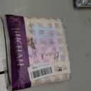 jinchan Tier Curtains Rod Pocket 26x36 2 Panels Crude Linen