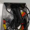 Plug & Play Backup Camera with Monitor 4.6'',12 LED HD Rearview Mirror Camera for Night Vision,150 Wide Angle Universal Car Reverse Camera with Monitor System Fits 12V Cars SUVs