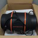 Spider Farmer 6 Inch Inline Duct Fan with RJ12 Speed Controller, 402 CFM Quiet EC Motor, Ventilation Exhaust Fan for Heating Cooling Booster, Grow Tents, Hydroponics, Indoor Gardening