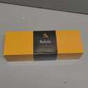 Belula 100% Boar Bristle Hair Brush Set (Medium). Soft Natural Bristles for Thin and Fine Hair. Restore Shine And Texture. Wooden Comb, Travel Bag and Spa Headband Included!