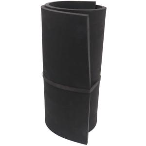 EVA Foam 2mm-10mm 13.7"39" Craft Foam Sheet 74 kg/m Cosplay Foam for Craft Model Cosplay 10mm (Black)