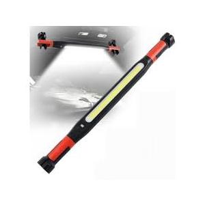 Magnetic Work Light, 3000LM & 5200mAh Rechargeable LED Work Light Bar, Under Hood Work Light Bar Car Repair, Portable Cordless Trouble Light with Magnet & Hanging Hook(1 Pack)