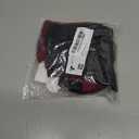 Women's Sexy Sports Briefs Ruched Butt Lifting Panties Half Back Soft Active Yoga Underwear 3 Pack (Black/White/ Red)