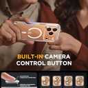 Miracase for iPhone 17 Pro Max Case 6.9" Full-Body Phone Case with Built-in Glass Screen Protector& Full Camera Protector,[Magnetic with MagSafe] Drop Proof 17 ProMax Cover, Clear