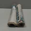 Winter Welcome Decorative Kitchen Rugs Set of 2, Farmhouse Pine Tree Cardinal Kitchen Mat Snowflakes Non-Slip Floor Mat, Christmas Decorations for Home Kitchen - 17x29 and 17x47 Inch (1'5" x 3'11" (Square))