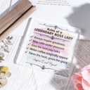 Boss Gifts for Women - Boss Lady Gifts for Women, Bosses Day Leader, Leadership Plaque with Base