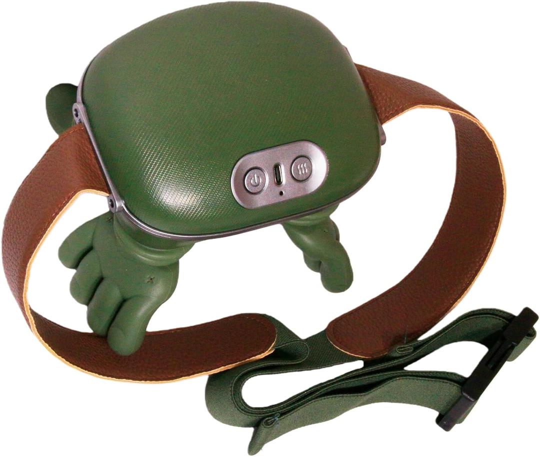 Bionic Finger Shoulder & Neck Massager with 8-Finger Massage Technology, Heat Therapy, and 3D Kneading Motion