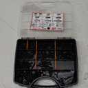 Twidec/633PCS M6 Bolt Assortment Kit 12.9 Grade M6x10/12/14/16/20/25/30/35/40/45mm Button Head Hex Socket Cap Screws Metric Bolts Nuts Washer Assortment Kit Black Alloy Steel N-103-633PCS