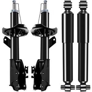 Shocks for Mazda,OCPTY Front Rear Shocks Absorbers Struts Fits 2000 2001 2002 2003 2004 2005 2006 for Mazda MPV Pack of 4 334418 71459 334419 71460 345024 37244 Auto Shocks Sets