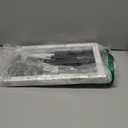 PLKOW Boot Rack Organizer, Metal Free Standing Shoe Racks for Tall Boots, 2 Tier Boot Holder Fits for 6 Pairs, Boot Storage Organizer for Entryway, Garden, Outdoor, Bedroom (White+ black)