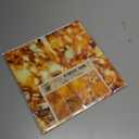 Decoupage Paper Pack (24 Sheets 6"x6") Golden Foil # Vintage Styled Seamless Art Deco Pattern Paper for Decoupage, Craft and Scrapbooking