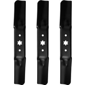 942-05056a Lawn Mower Medium Lift Blade 54" Cut Replace 742-05056 742-05056a 942-05056 for Craftsman T310 T3200 T8400 Cub Cadet XT1-ST54KH XT2-GX54 Troy-Bilt Mustang 54 XP Super Bronco (3 Pack)