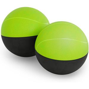BAMMAX Mini Basketball for Mini Hoop | Indoor or Inside and Silent Play for Nerf Hoop | 4-inch for Kids & Toddlers | Soft Foam Basketball Indoor Game (Pack of 2).