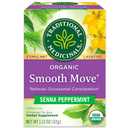 6 x Traditional Medicinals Organic Smooth Move Peppermint Laxative Tea, 16 Tea Bags (Pack of 1) (EXP 02/28/29)